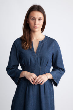 Mableiw Dress - Dark Blue Denim