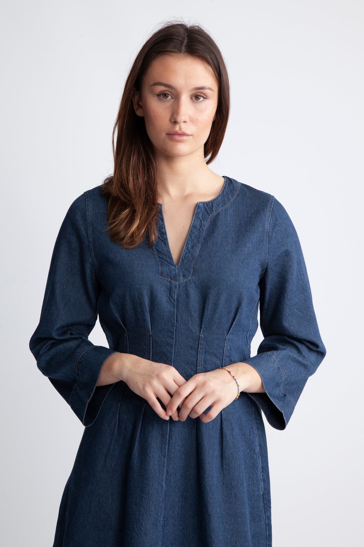 Mableiw Dress - Mörkblå denim