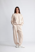LaicentIW Vincent Mel Mono Sweat - Vanilla Melange