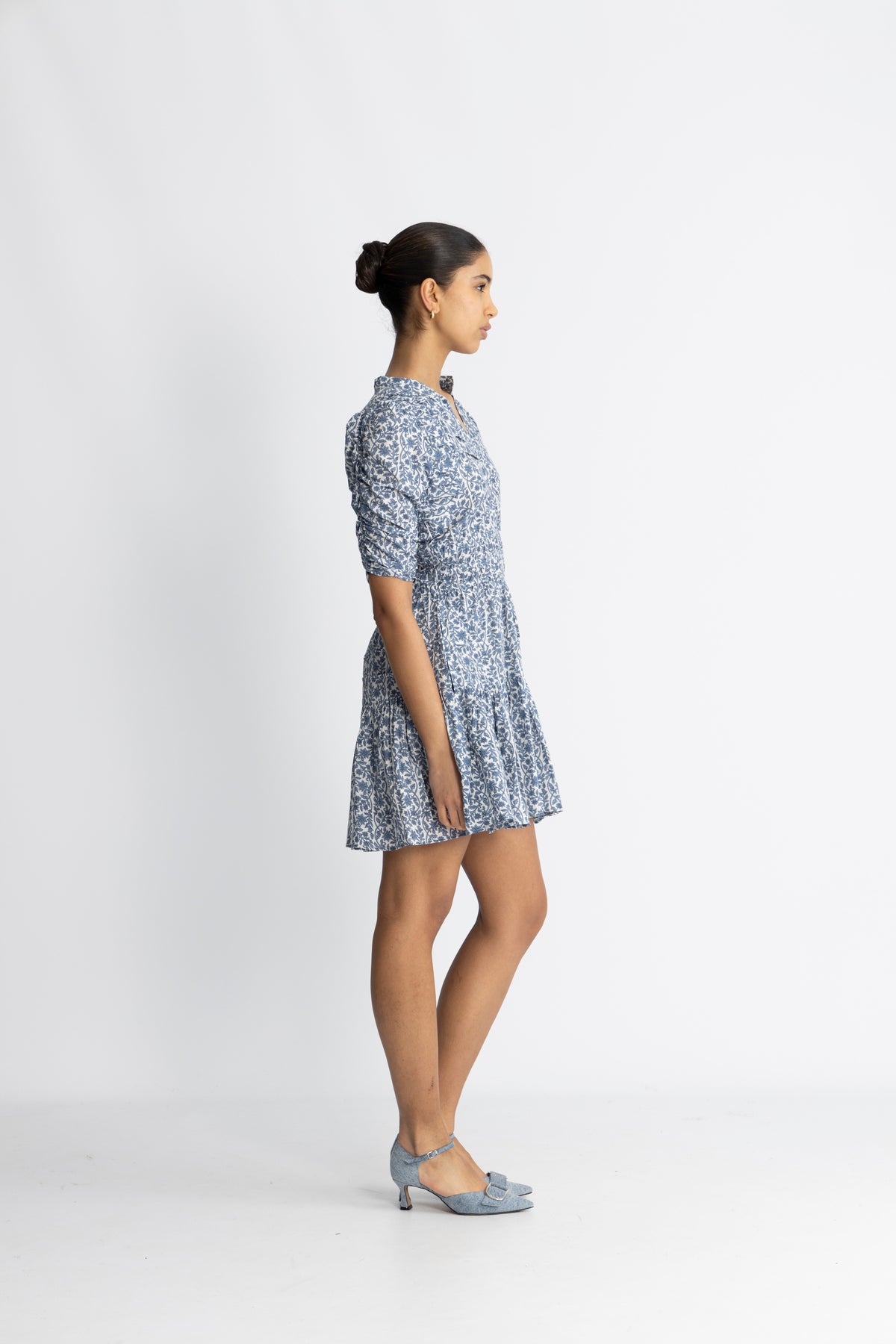 Fabienne Dress Mini - Empire Blue
