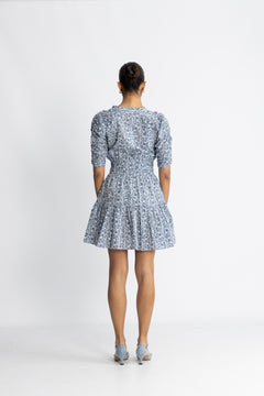 Fabienne Dress Mini - Empire Blue