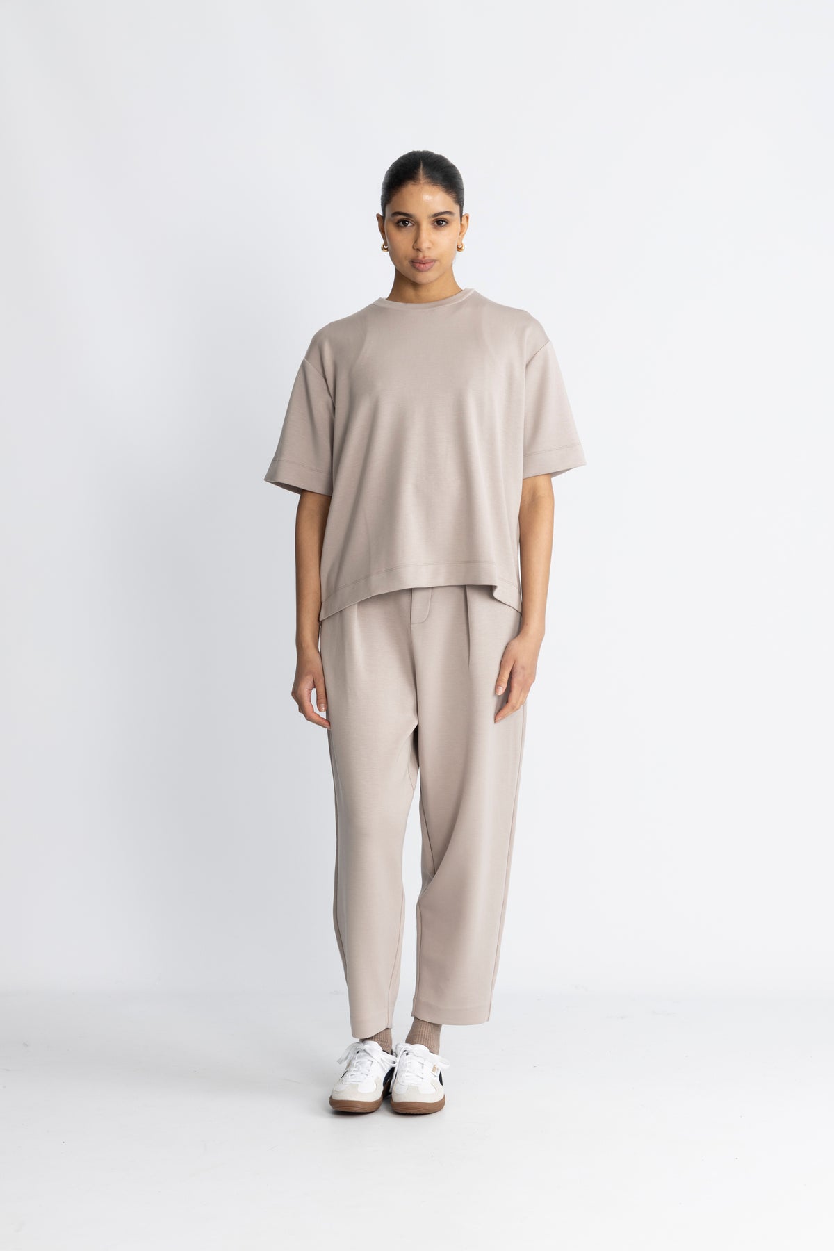 PannieIW Oversize T-shirt - Stone