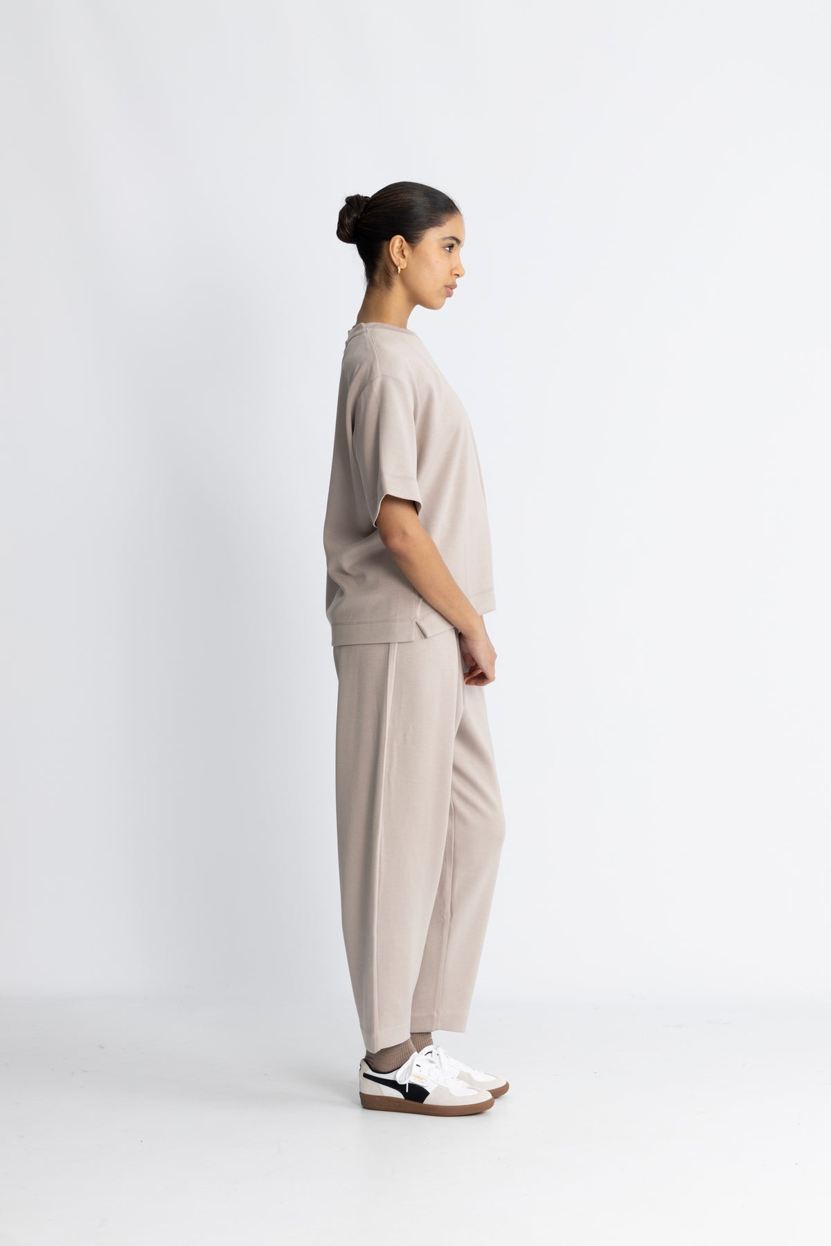 PannieIW Oversize T-shirt - Stone