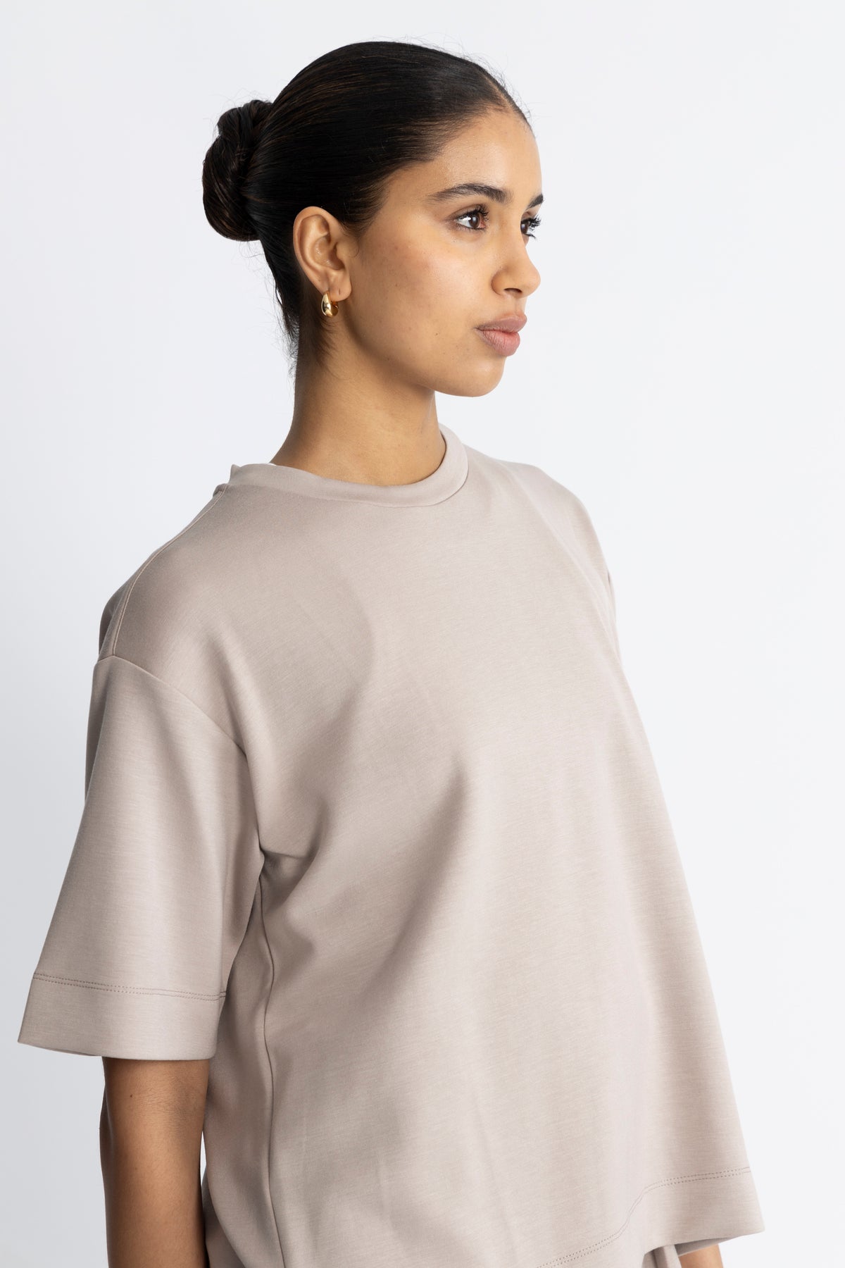 PannieIW Oversize T-shirt - Stone