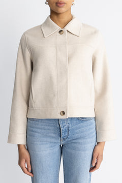 Doreen Short Handmade Jacket - Birch