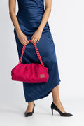 Pouch Large - Fuchsia Fabric