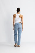 Saharacc Embroidery Tank Top - Vit