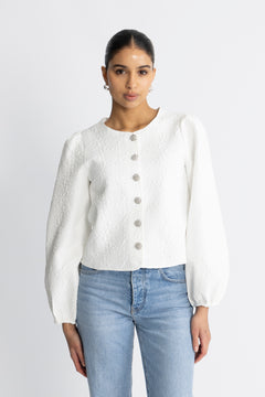 Yasmina Ls Bomber Jacket - Birch