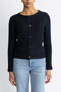 Ulla Cotton Jacket - Mörkblå