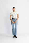 Ritchiecc Ribbon Tee - Off-white