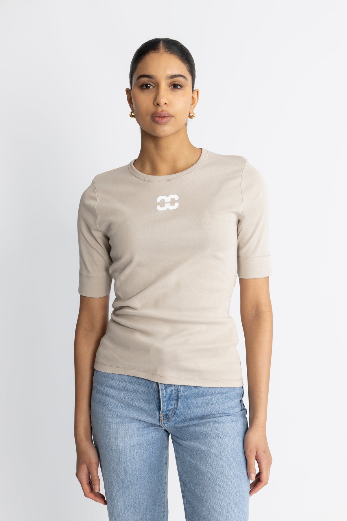 Grannycc Logo Tee - Mink