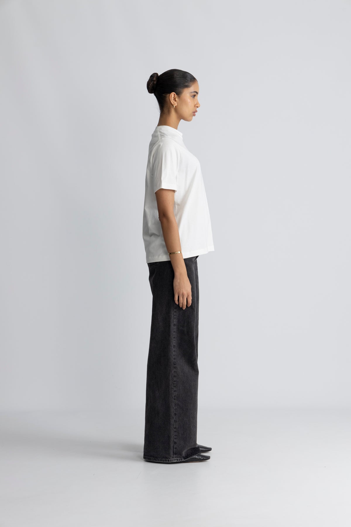 Kjerag Embroidery Tee - White