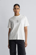Kjerag Embroidery Tee - White