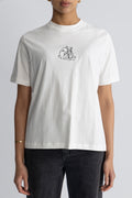 Kjerag Embroidery Tee - White