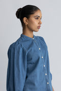 Nicoliepw Sh - Medium Blue Denim