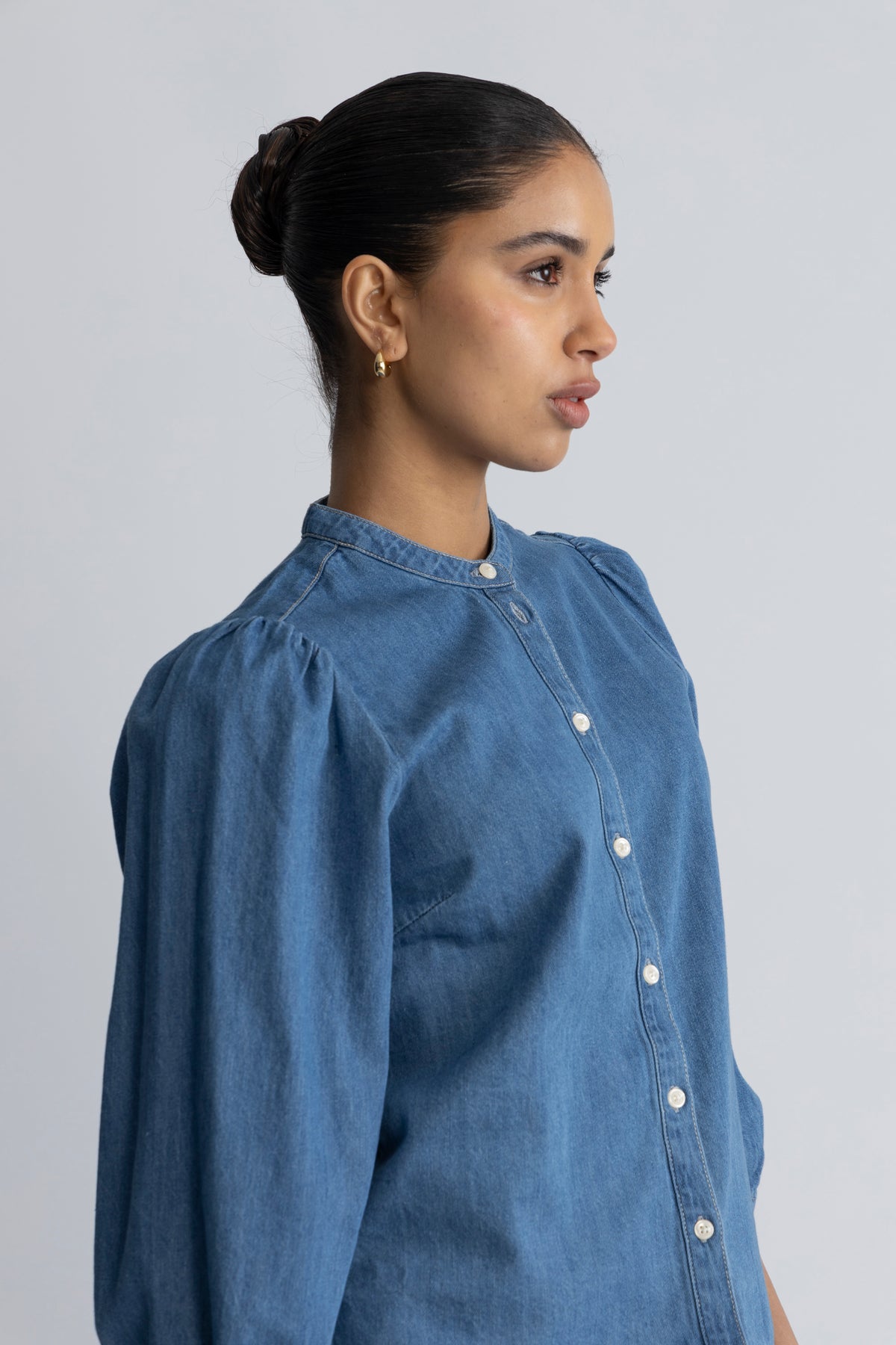 Nicoliepw Sh - Medium Blue Denim