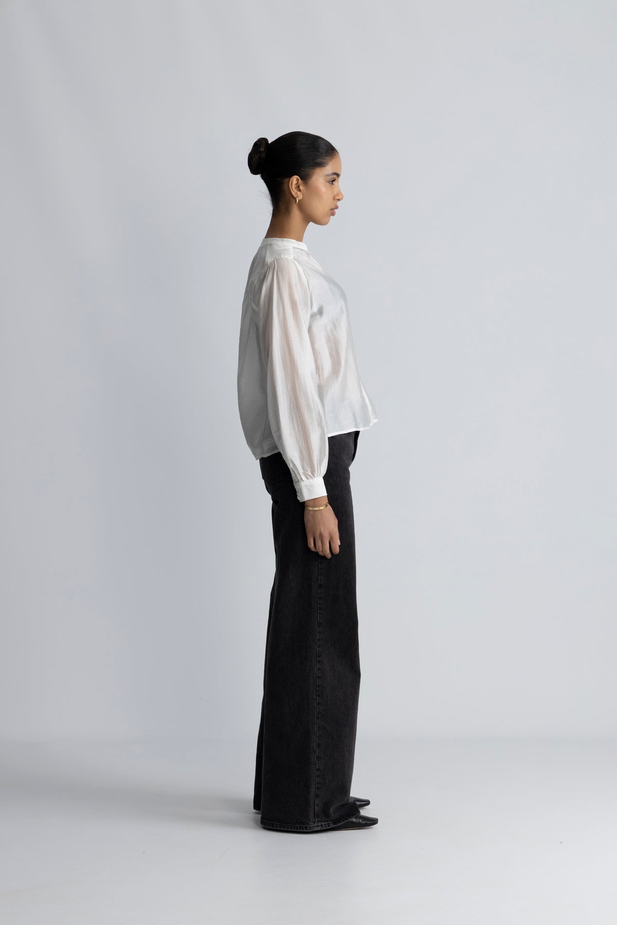 Denny Romina Shirt - Egret