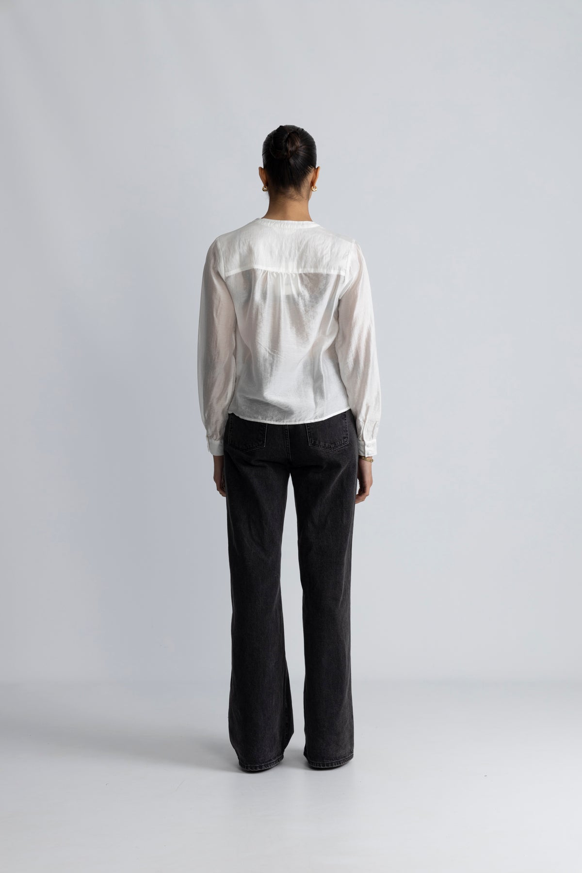 Denny Romina Shirt - Egret