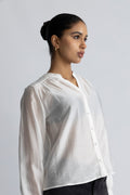 Denny Romina Shirt - Egret