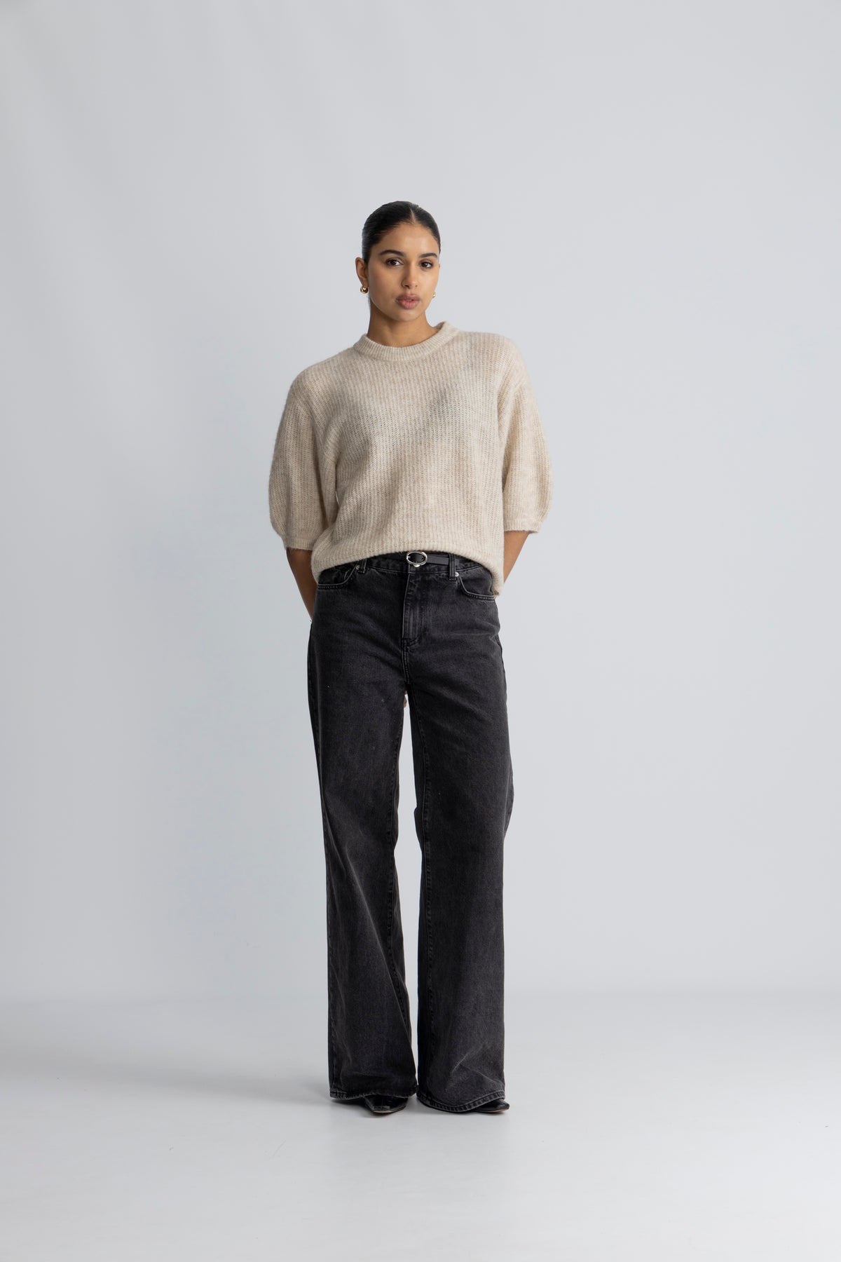 Hila Hope 2/4 Pullover - Oatmeal Melange