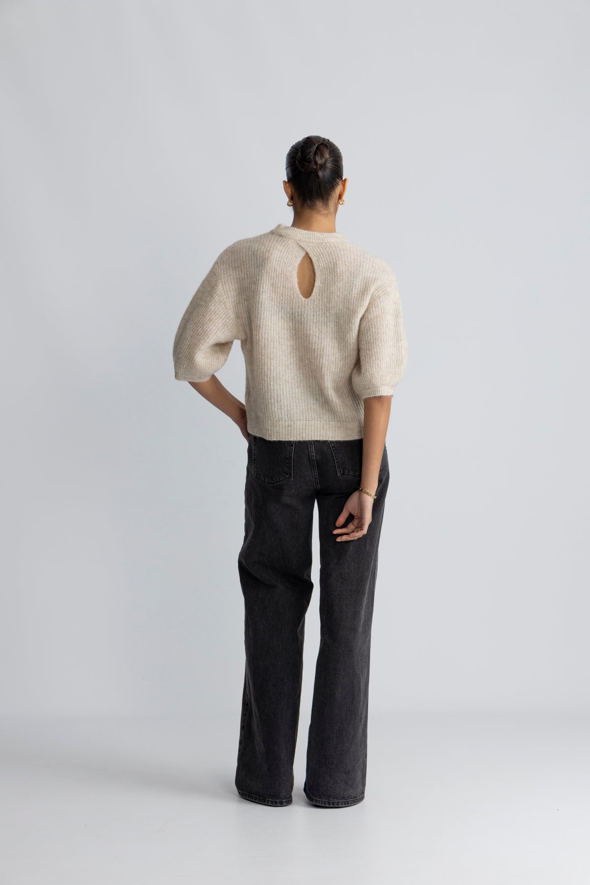 Hila Hope 2/4 Pullover - Oatmeal Melange