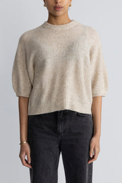 Hila Hope 2/4 Pullover - Oatmeal Melange