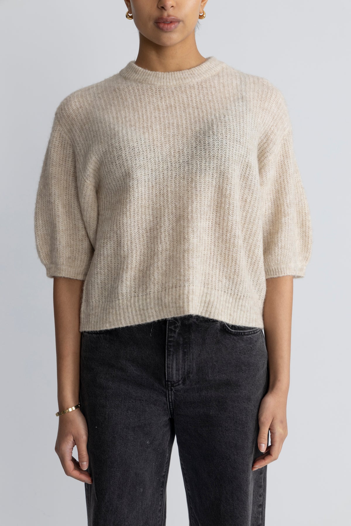 Hila Hope 2/4 Pullover - Oatmeal Melange