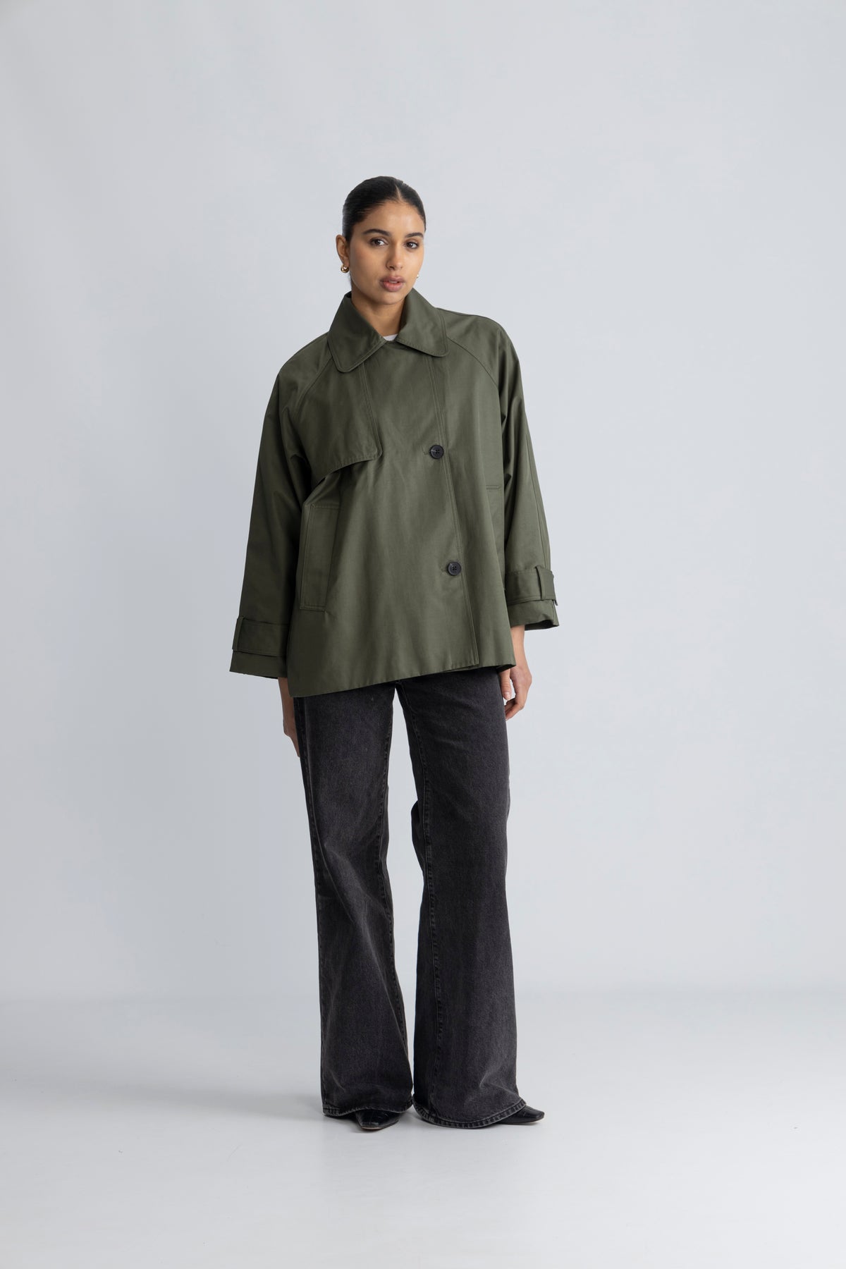 MinonaIW Jacket - Beetle Green