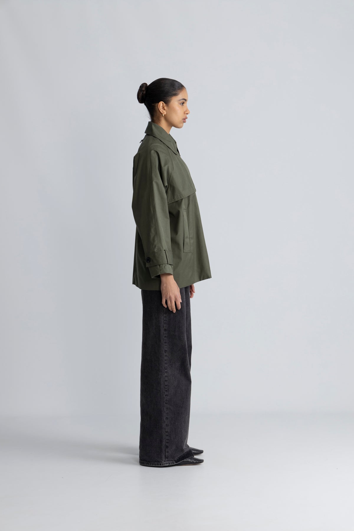 MinonaIW Jacket - Beetle Green