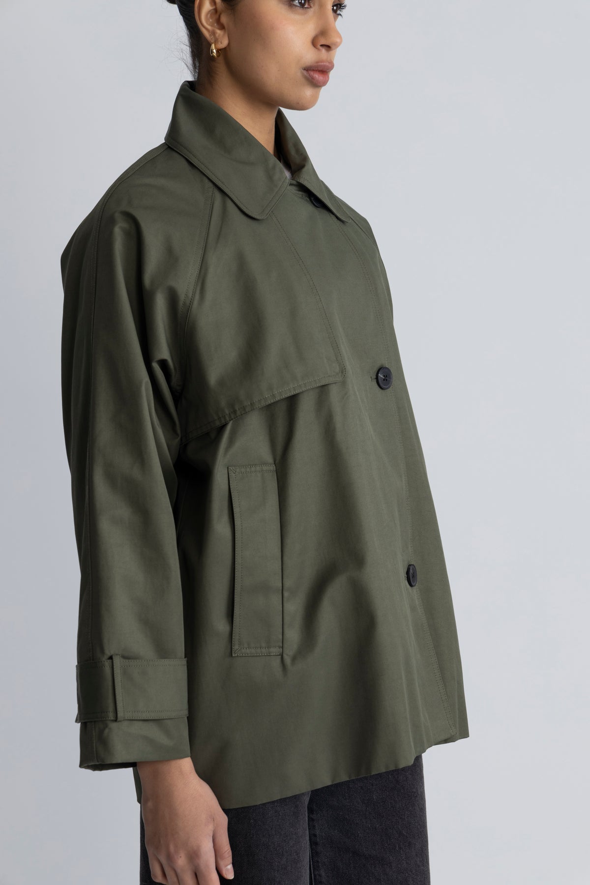 MinonaIW Jacket - Beetle Green