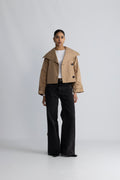 UmayaIW Short Trench - Tannin