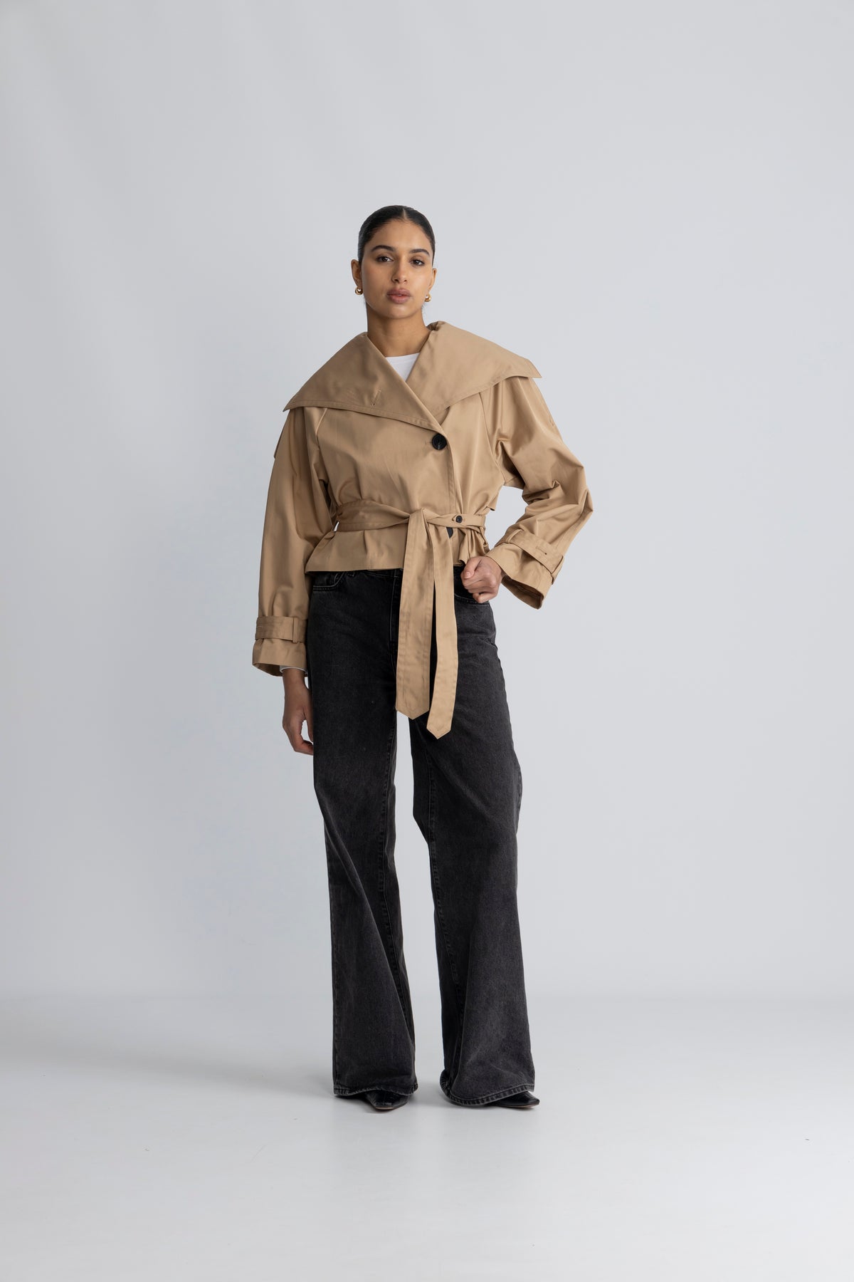 UmayaIW Short Trench - Tannin