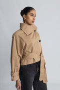 UmayaIW Short Trench - Tannin
