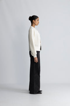 Tinna Cardigan - Egret