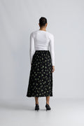 Jusine Karalynn Skirt Aop - Forest Shad Flw