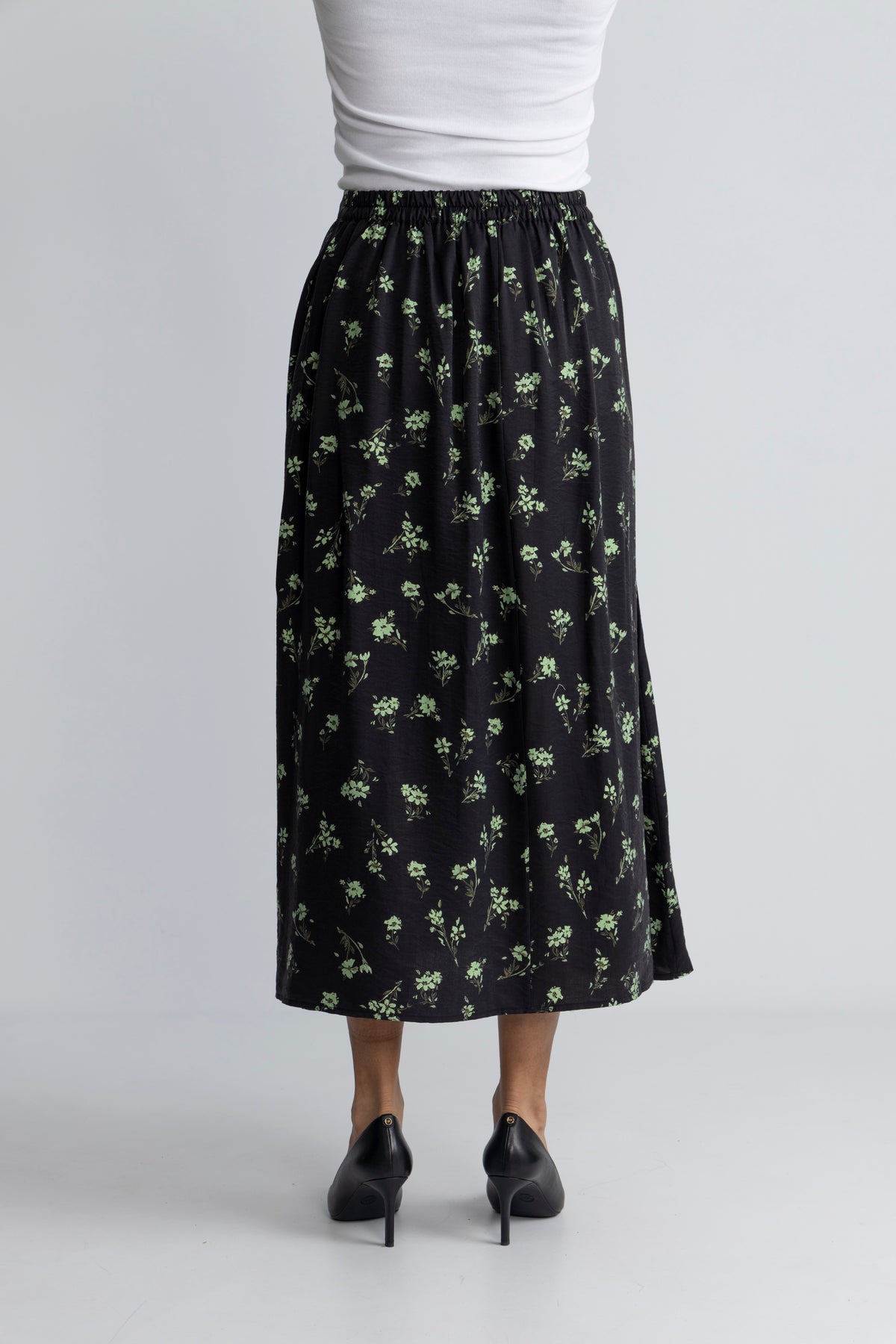 Jusine Karalynn Skirt Aop - Forest Shad Flw