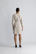 SolinaIW Fitted Dress - Haze Melange