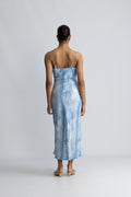 Eila Print Dress - Blue Mix