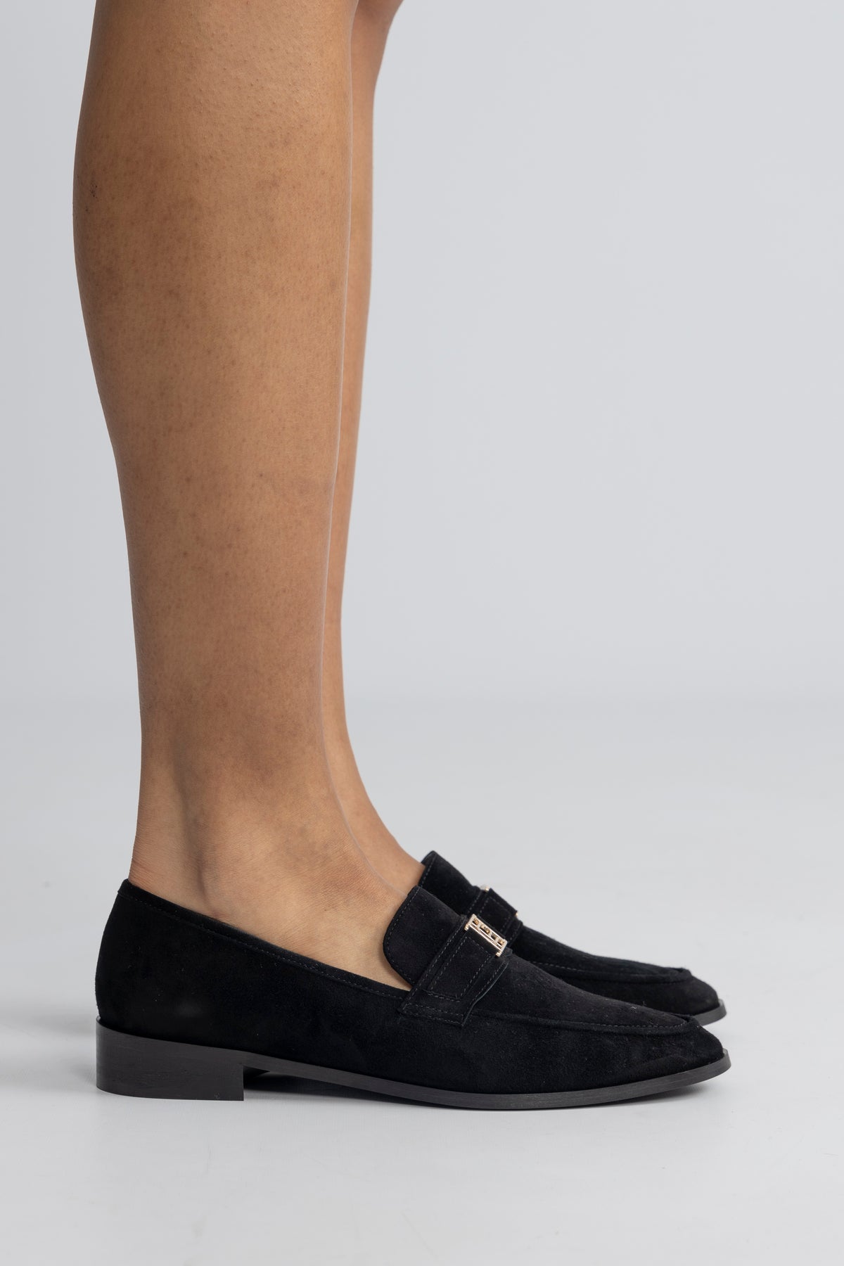 Marlon Loafers - Svart Mocka