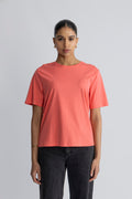 Melea Icon T-shirt - S Coral S Pink