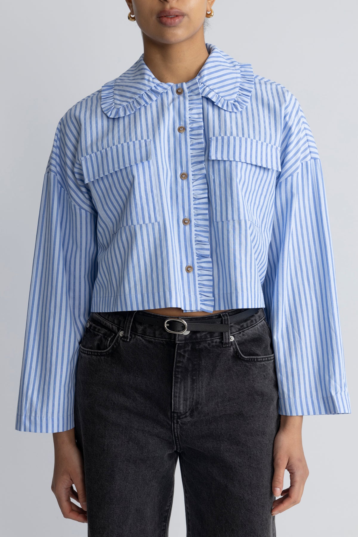 Kendyll Shirt - Blue Stripe