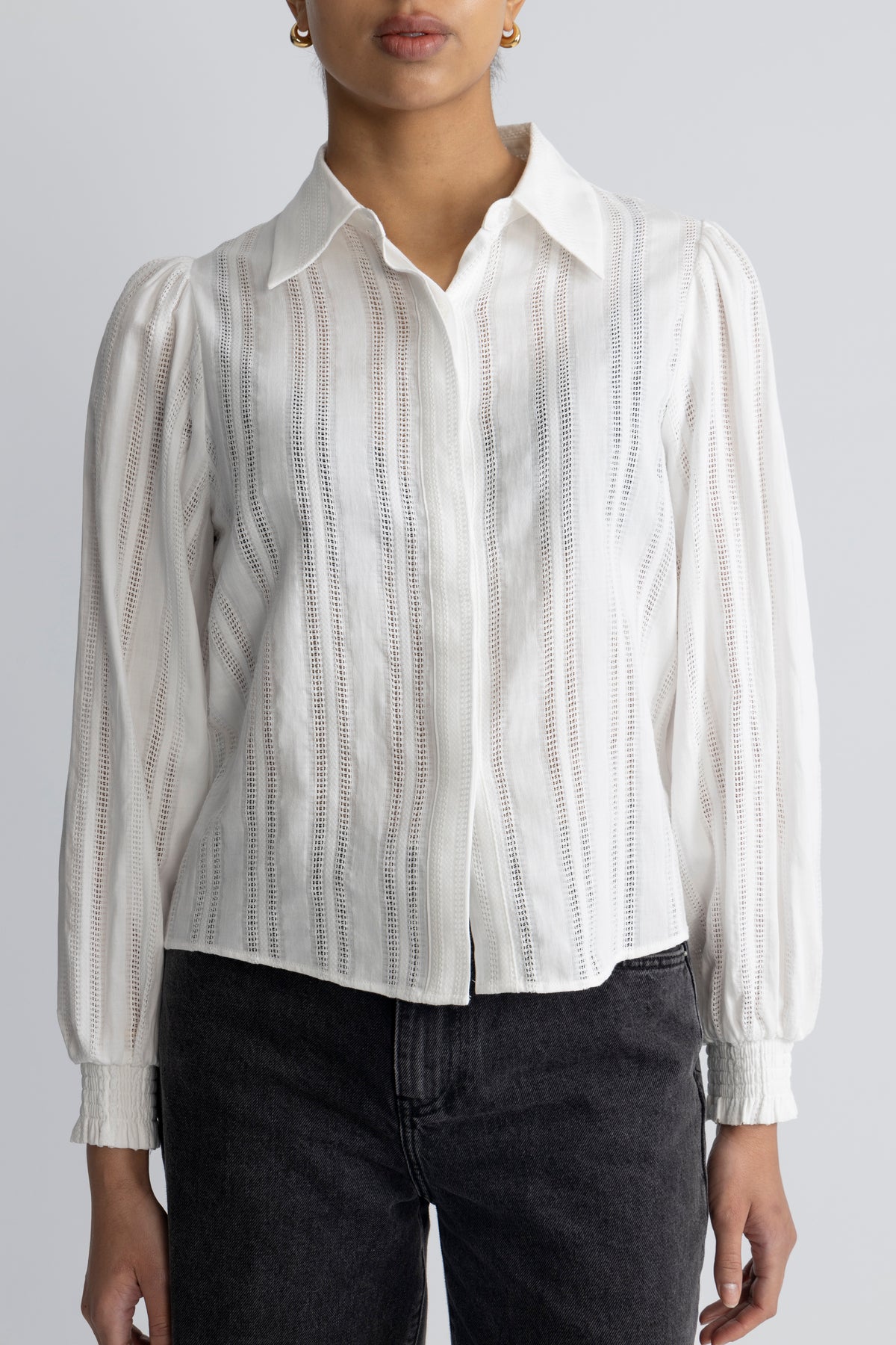 Serafina Blus - Vit