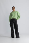 Ethana Nenaya Pullover Stp - Forest S Egret