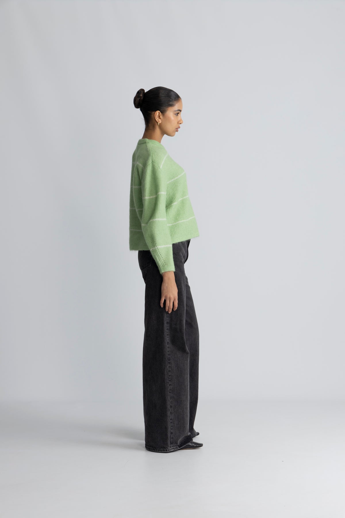 Ethana Nenaya Pullover Stp - Forest S Egret