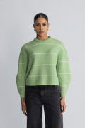 Ethana Nenaya Pullover Stp - Forest S Egret