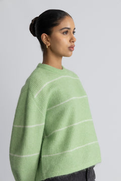 Ethana Nenaya Pullover Stp - Forest S Egret