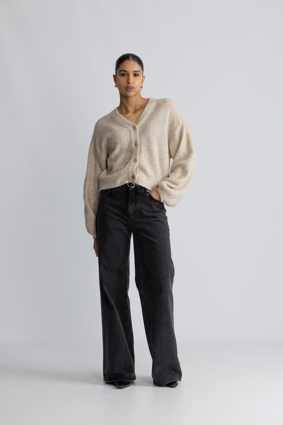 Hila Hope Kofta - Oatmeal Melange