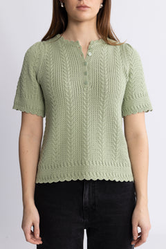 Esmeralda Pullover - Pale Green