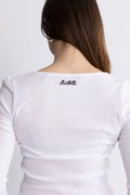 Buttoned Ls Top - Bright White