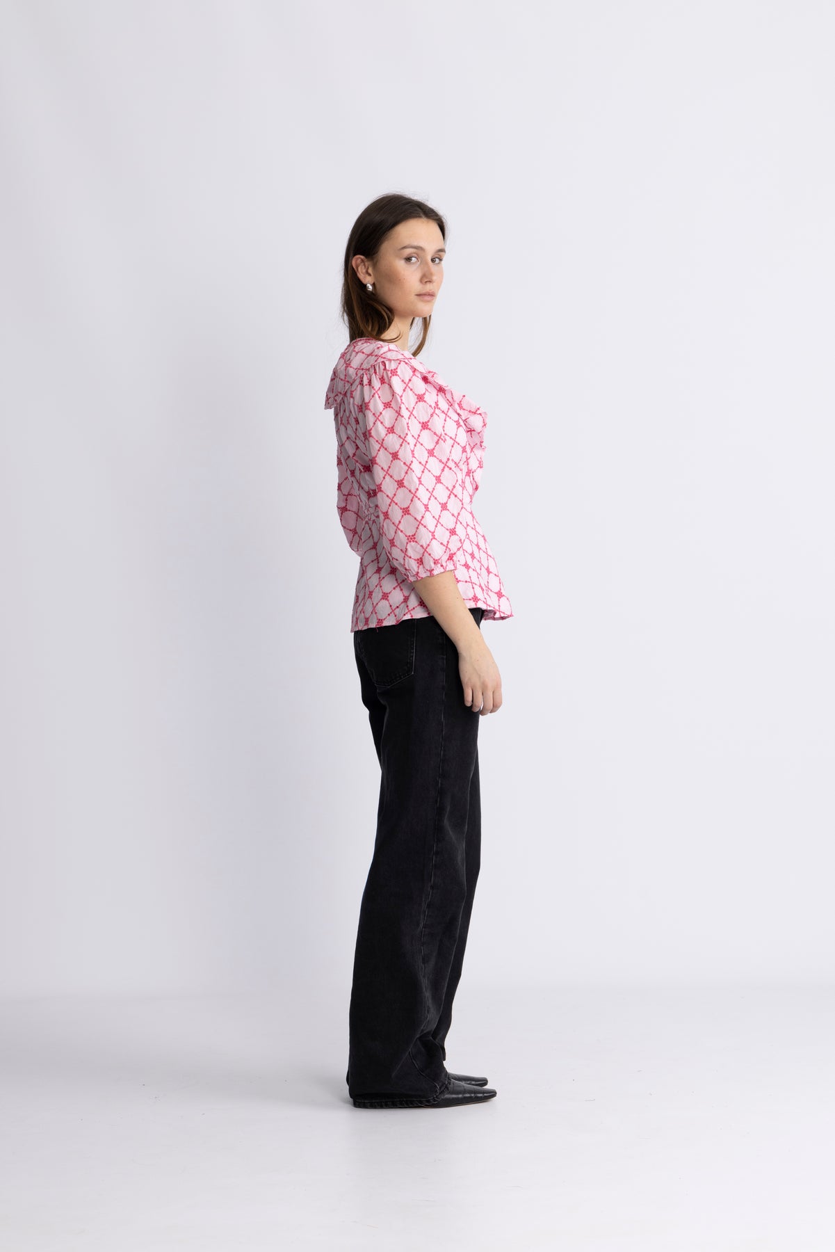 Kolina Blouse - Pink Lemonade Combo